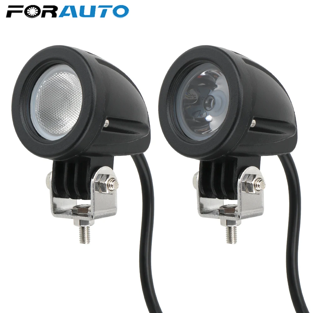 

2 Inch LED Work Light LED Motorcycle Spotlight Flood Light 10W 1 Piece Motorcycle Headlight