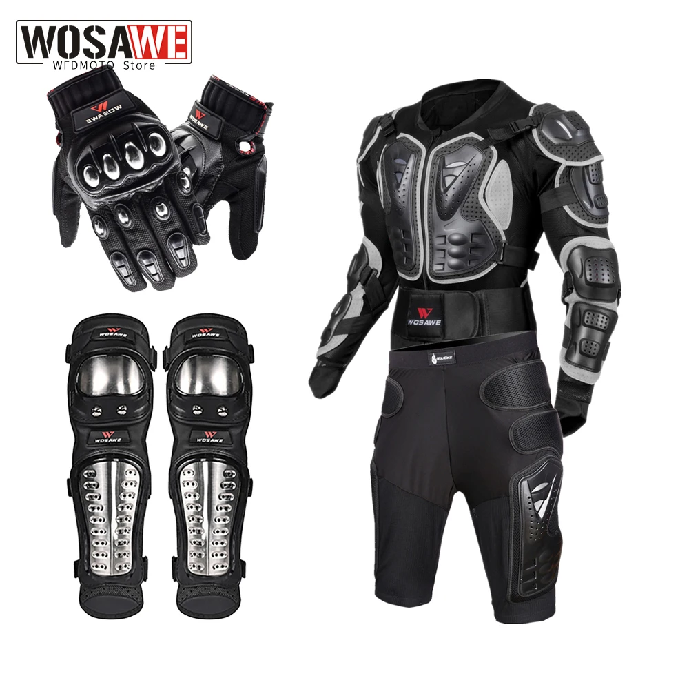 Армированный мотоциклетный комплект WOSAWE для внедорожников из сплава и