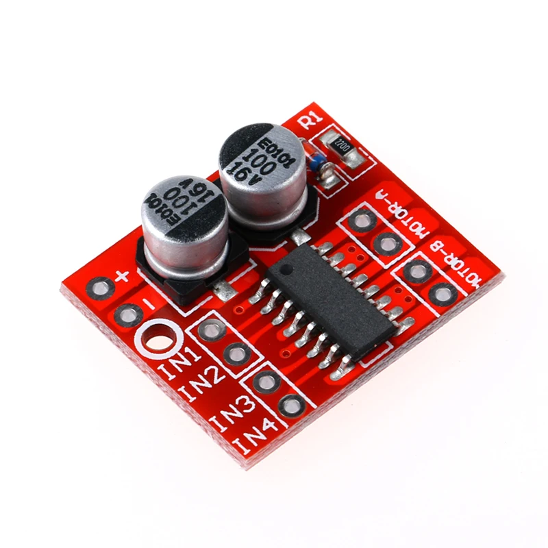 L298N плата модуля драйвера двигателя постоянного тока ШИМ скорость двойной h мост