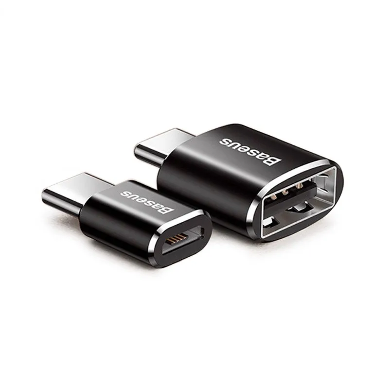 

USB To Type C OTG Adapter USB USB-C Male To Micro USB Type-c Female Converter For Macbook Samsung S20 USBC OTG Connector