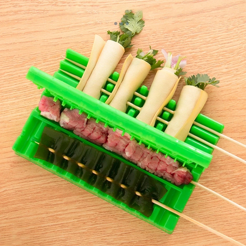 

Multifunctional kebab portable barbecue machine kebab vegetable tool outdoor camping dinner barbecue party supplies gadgets