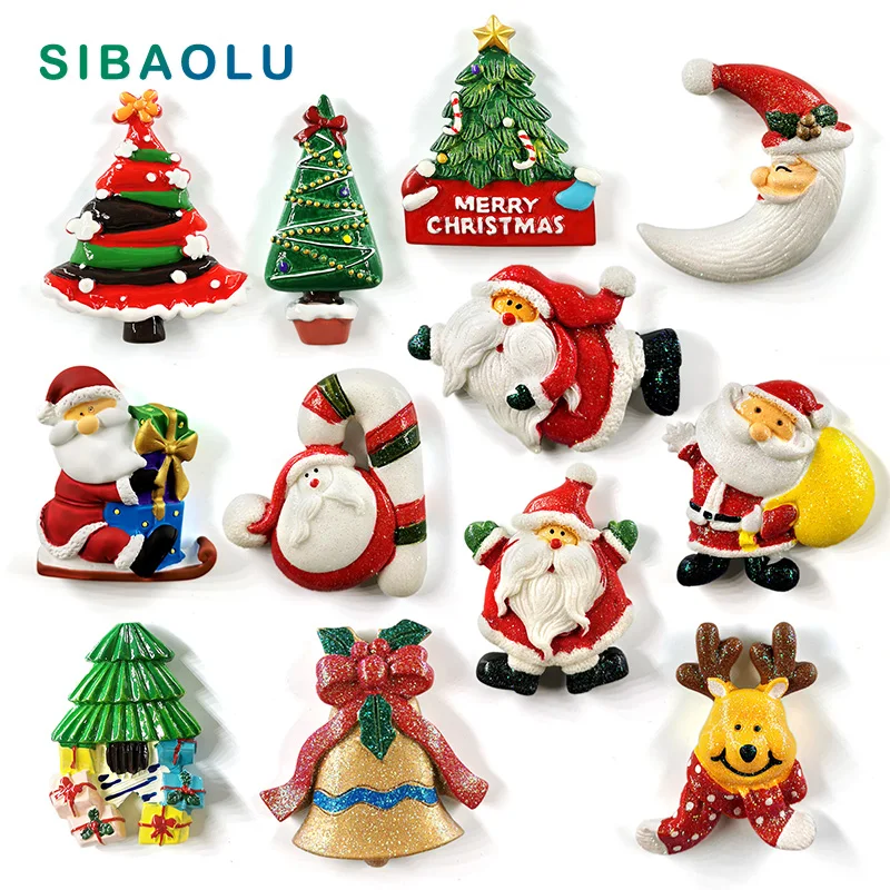 Магниты на холодильник елка и снеговик 1 шт.|Магниты холодильник| |