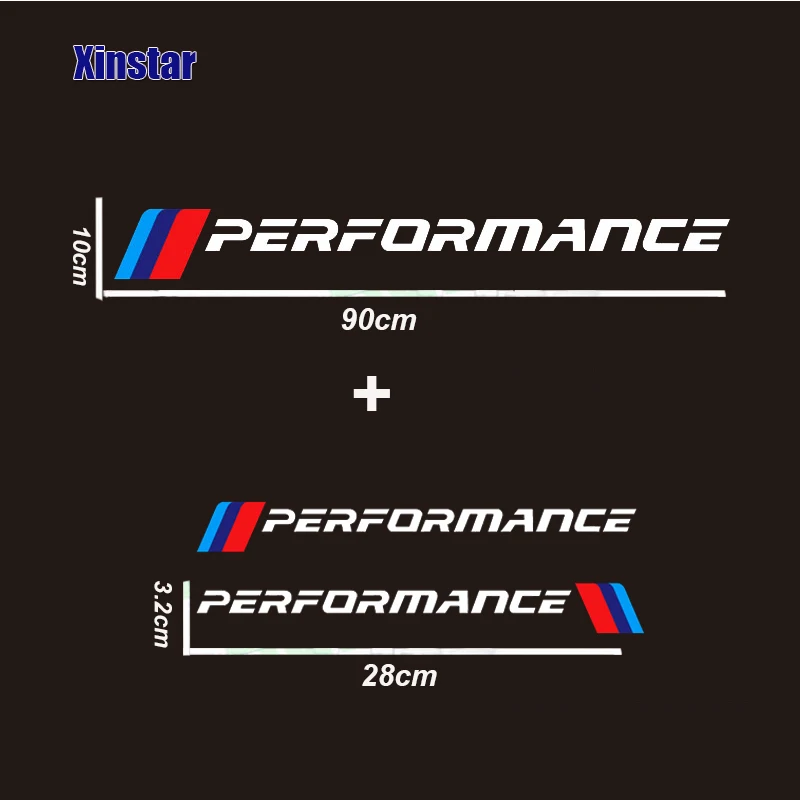 KK Новый M производительность лобовое стекло автомобиля стикер для BMW E30 E36 E60 E46 E90 E71