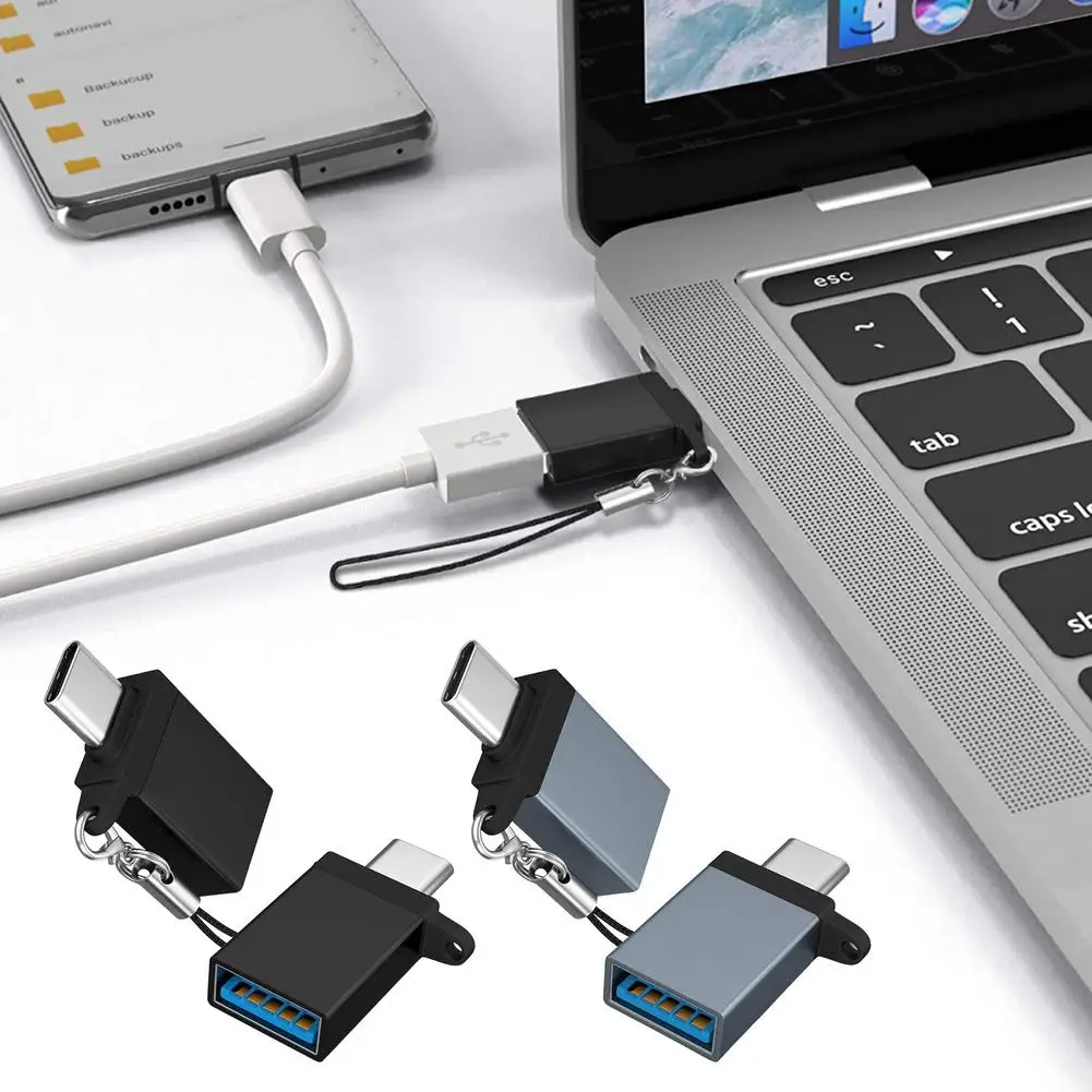 USB-c Adapter USB C To 30 Converter High Speed Type Space Grey Finish For Electronic Equipment | Мобильные телефоны и