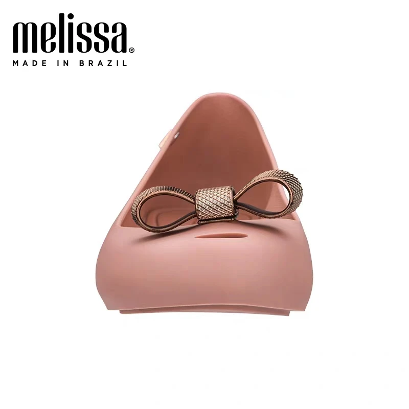 Женские нескользящие сандалии Melissa желейные босоножки с бантом Новинка лета
