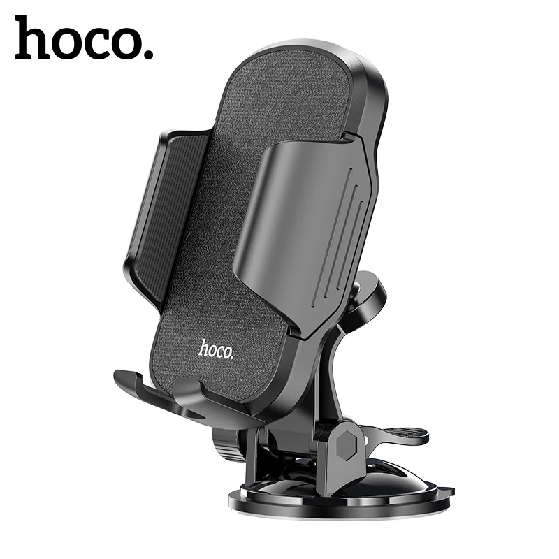 

Hoco Windshield Car Phone Holder For iPhone 12 Pro Max Phone Mounting Suction Cup Bracket For Samsung Galaxy A52 A72 GPS Holder