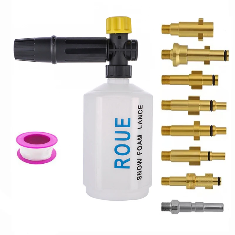 Car foam wash Snow lance nozzle cannon generatorFor Daewoo Hammer Karcher Huter Makita High Pressure Washer | Автомобили и
