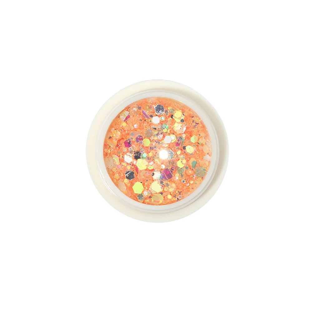 

6 Boxes/set Fashion Sequin Glitter Bright Color Accessories Laser Powder Fairy Nail Art Decals DIY Nails