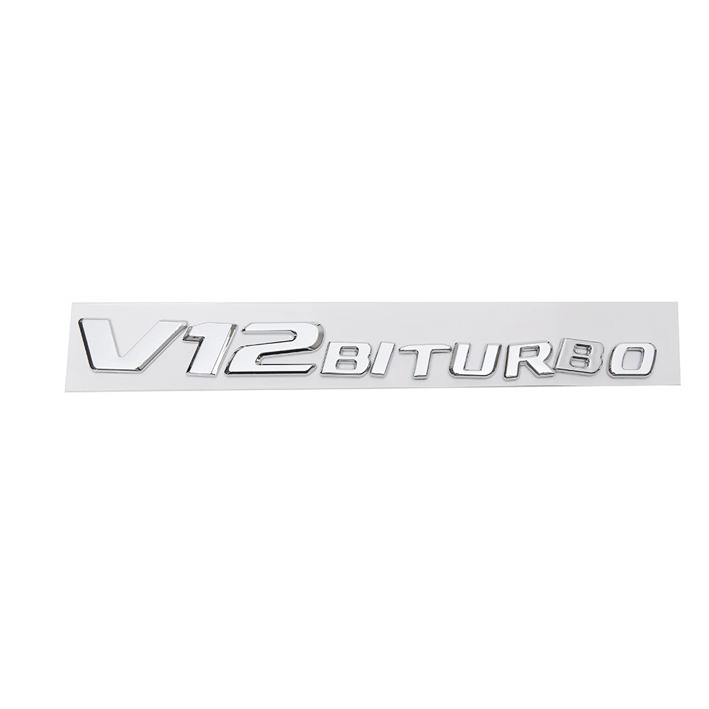 Одежда с буквами и цифрами эмблемы для Mercedes Benz C43 C63 V12 V8 BITURBO 4matic + багажник