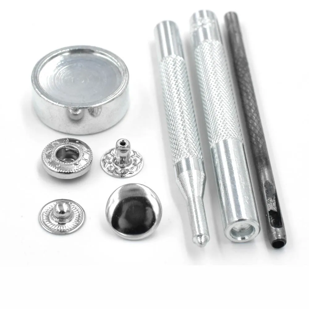 50 комплектов защелкивающихся кнопок 4 комбинации быстросъемная Пряжка