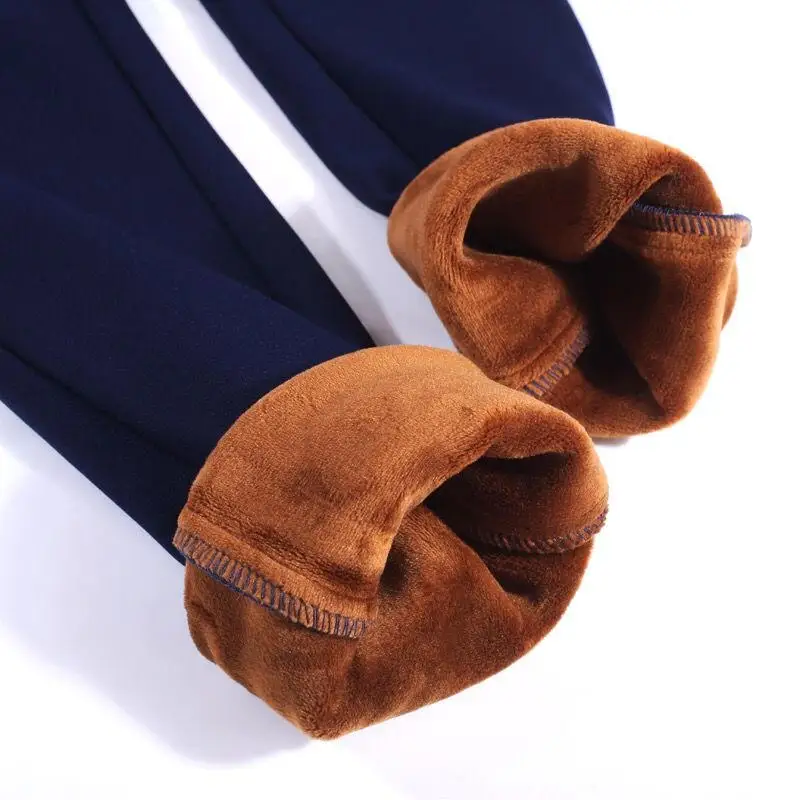 

Plus Velvet Skinny Pants Women Clothes Casual Warm Thick Autumn Winter Pants Female Large Size High Waist Mom Pants S-4XL Q2837