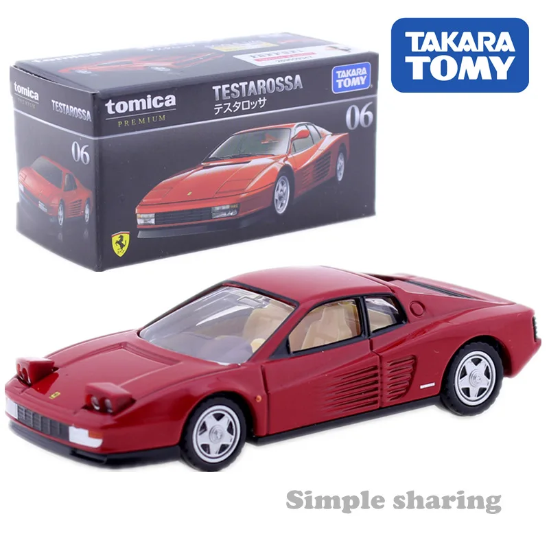 Takara Tomy Tomica Premium 06 Ferrari Testarossa набор моделей 1:61 литой миниатюрный автомобиль