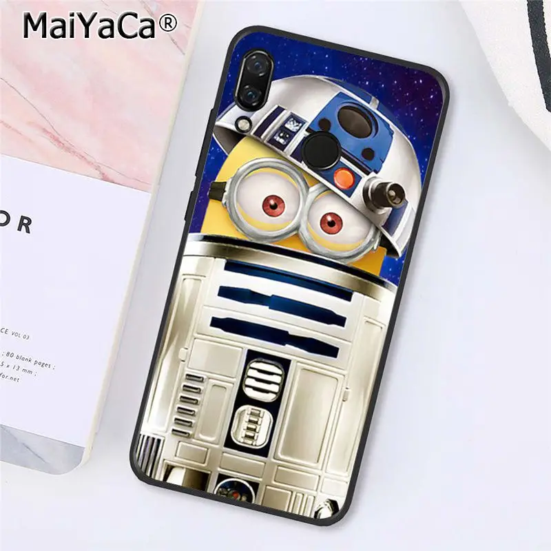 MaiYaCa милый Миньон банан желтый человек чехол для телефона Xiaomi Redmi4X 6A S2 Go Redmi 5 5Plus Note4 Note5 7 Note6Pro