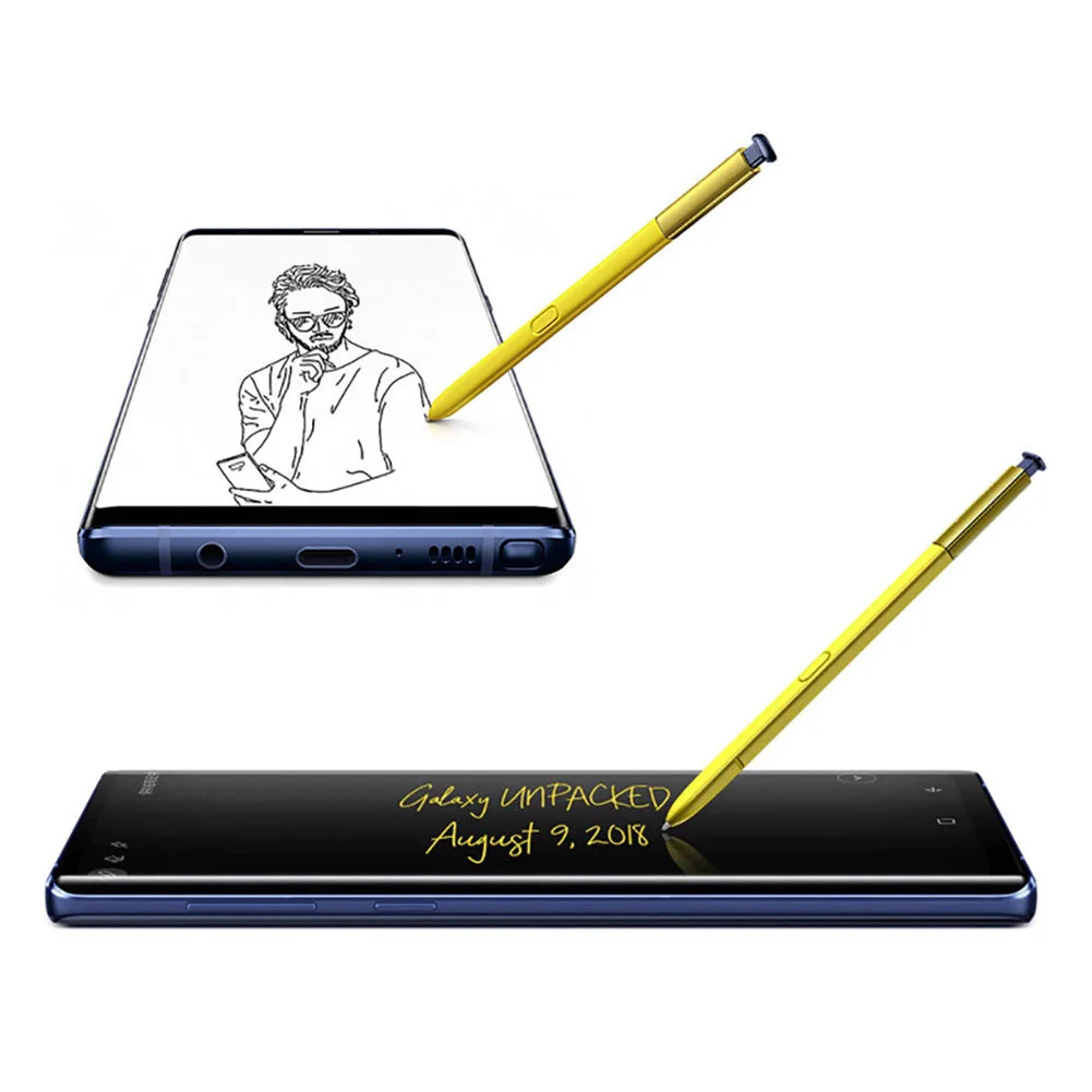 Стилус S-Pen для Samsung Galaxy Note 9 вертикальный Гладкий стилус с функцией записи |