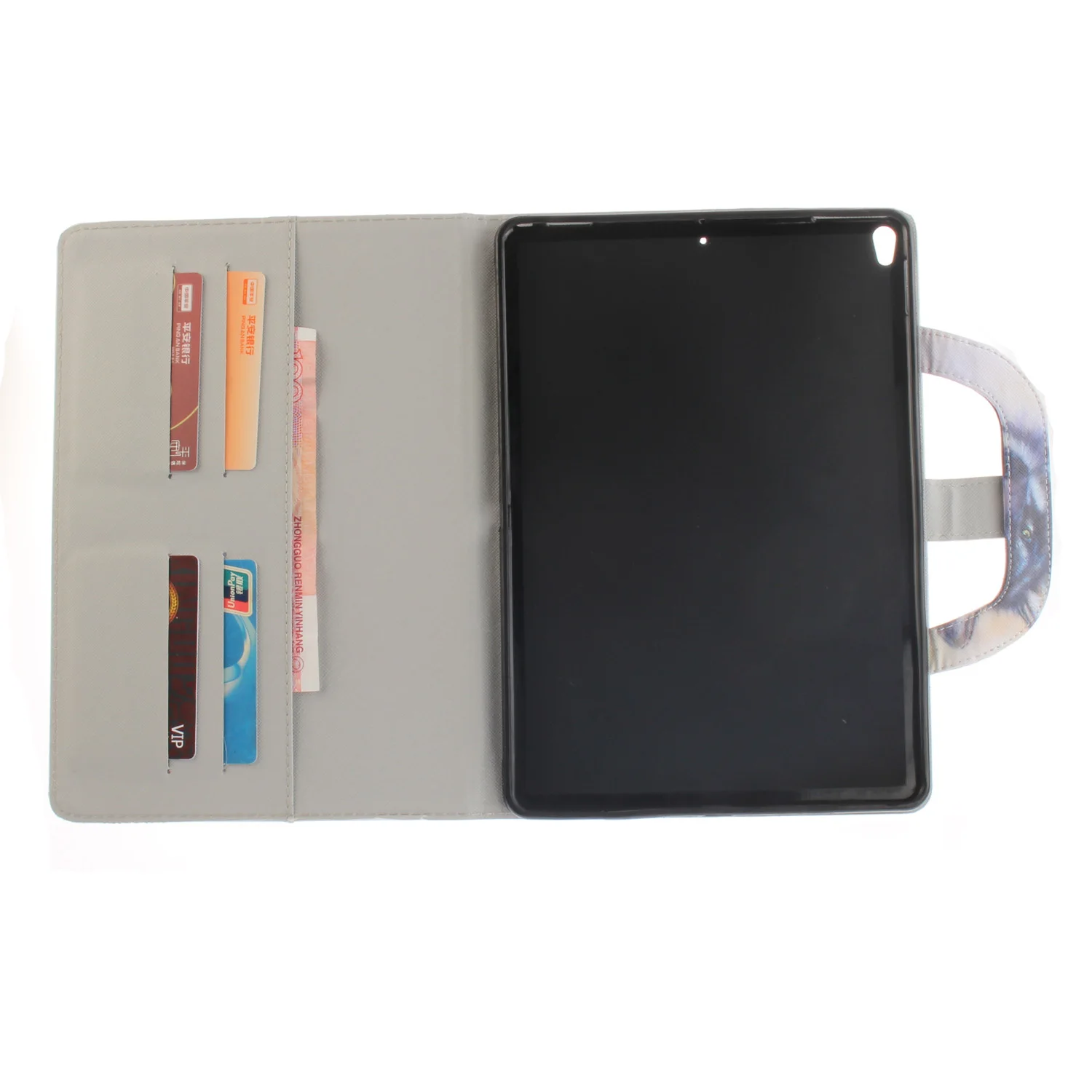 

New Hot Portable Bag for iPad Pro 10.5 Case Pu Leather Cute Patterns Cover for Apple ipad 10.5" Stand Cases with Card Slots