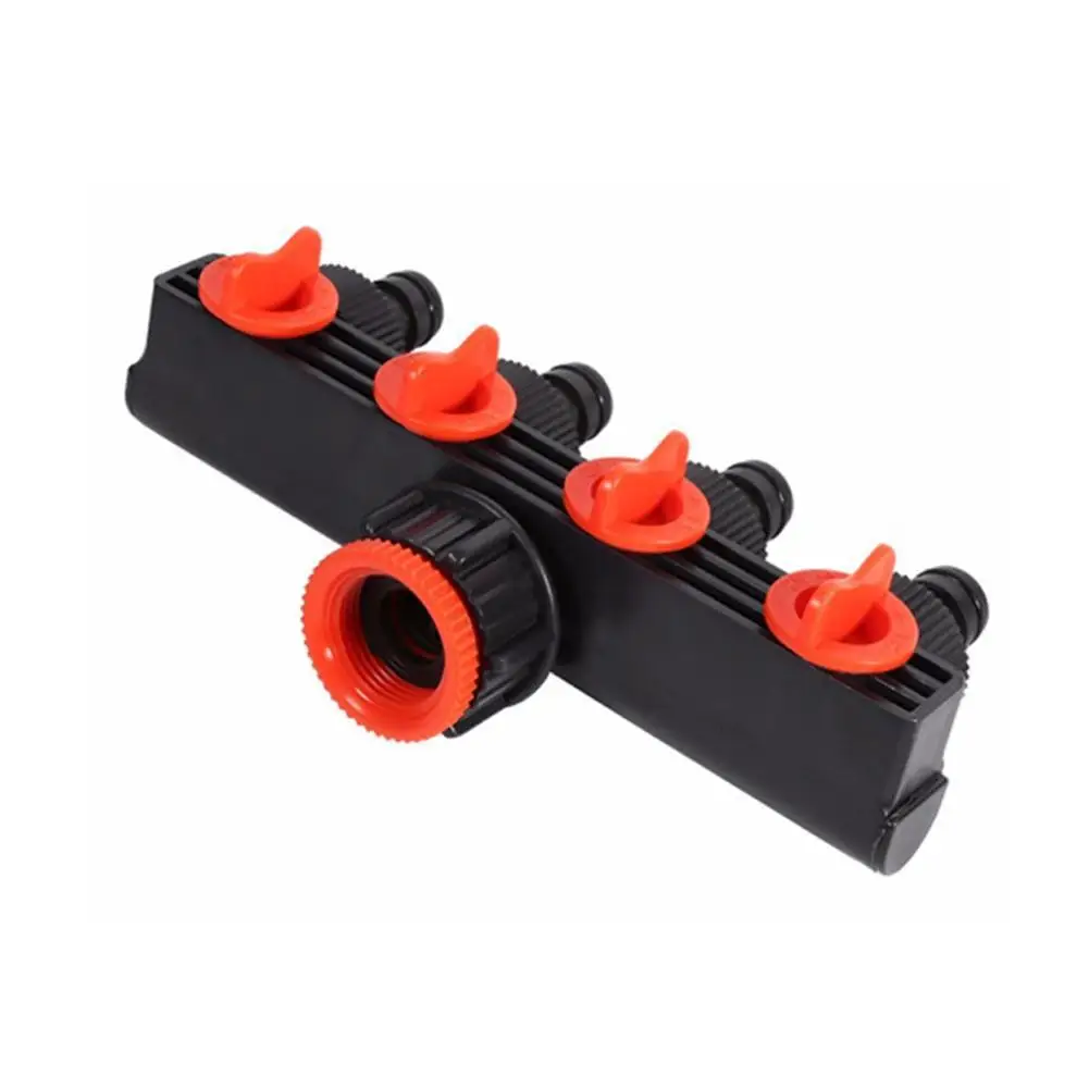 

4-way Crane Control Valve Drip irrigation Garden Tap 3/4",1" Splitter Faucet Adapter 1/2", Cranes Connector thread Irrigati N7H4