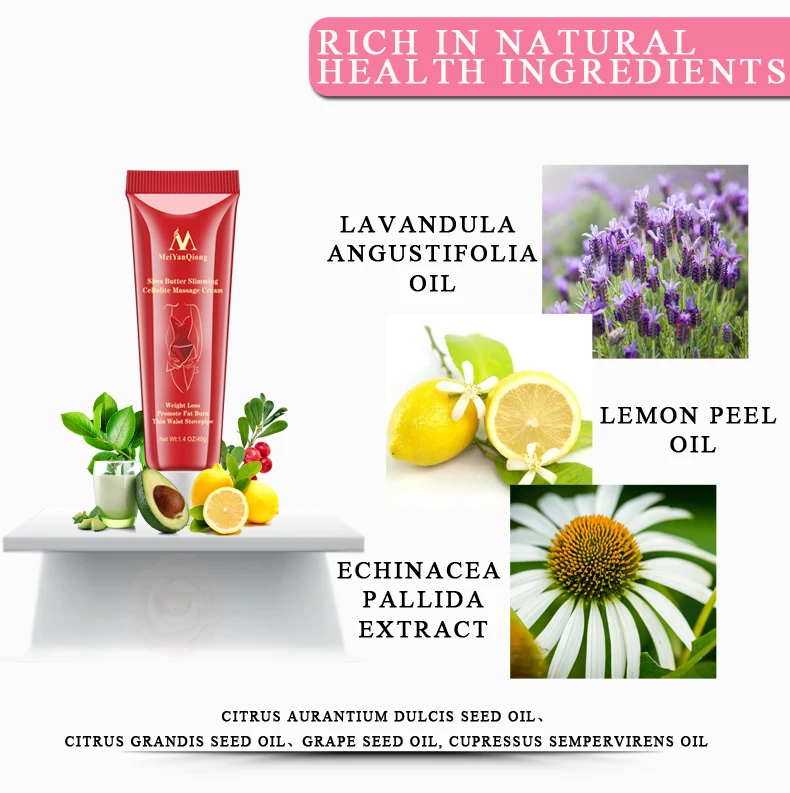 

Hot Sale Slimming Cellulite Massage Cream Health Body Slimming Promote Fat Burn Thin Waist Stovepipe Body Care Cream Lift Tool