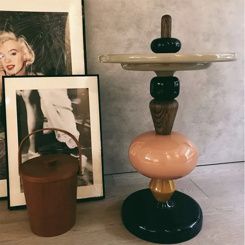 Чайный столик Calabash на палочках складной с боковым концом для офиса журнального