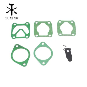 Бумага прокладка комплект для одного цилиндра компрессора и двойной цилиндр двухцилиндровый Двухцилиндровый компрессор 2 компл.лот