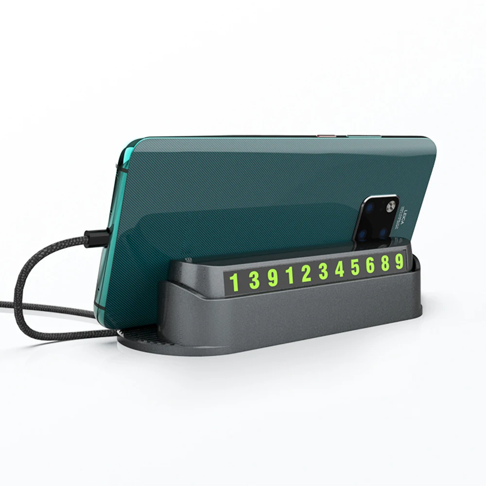 7 в 1 многофункциональная Скрытая светящаяся Ночная Автомобильная карточка для