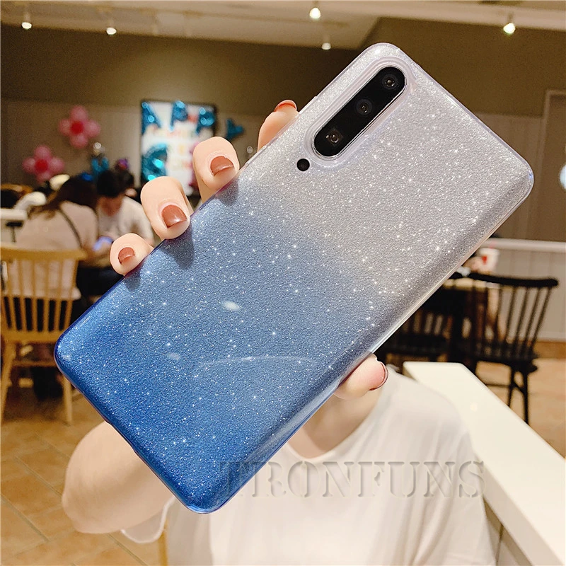 С сияющими блестками силиконовый чехол для samsung Galaxy A50 A30 A70 A20 A20E A10 A40 A60 A80 A90 M10 M20 M30 M40 Чехол Мягкий ТПУ чехол с мультипликационным рисунком