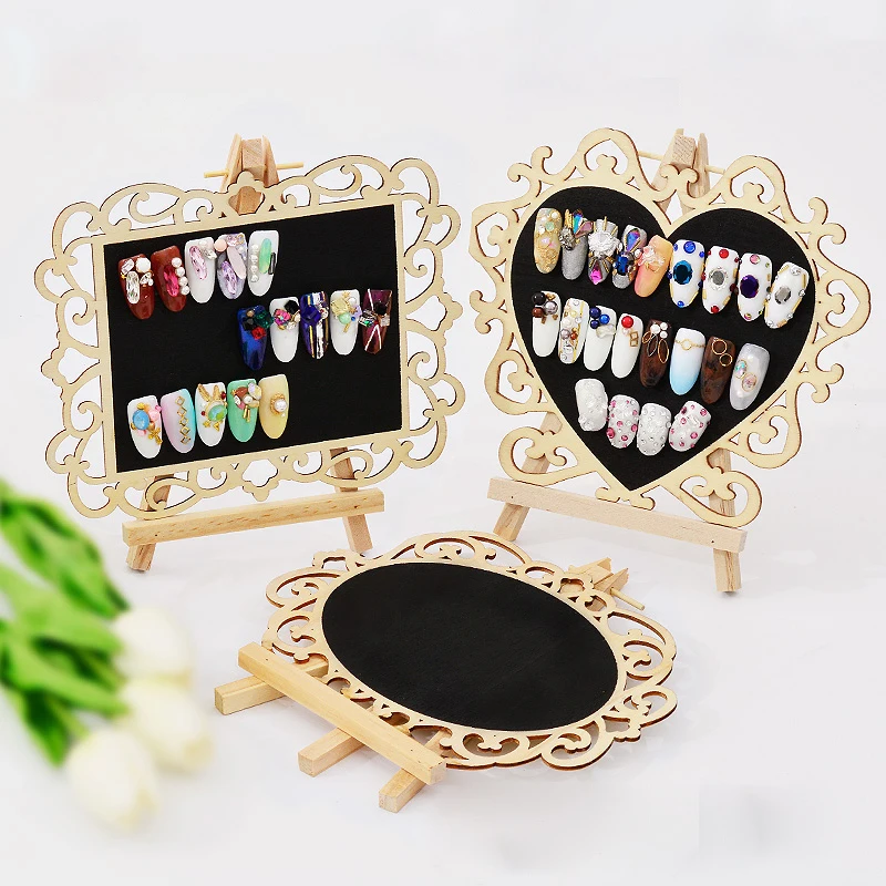 Профессиональное деревянное накладные для Неил арта украшения кончиков ногтей