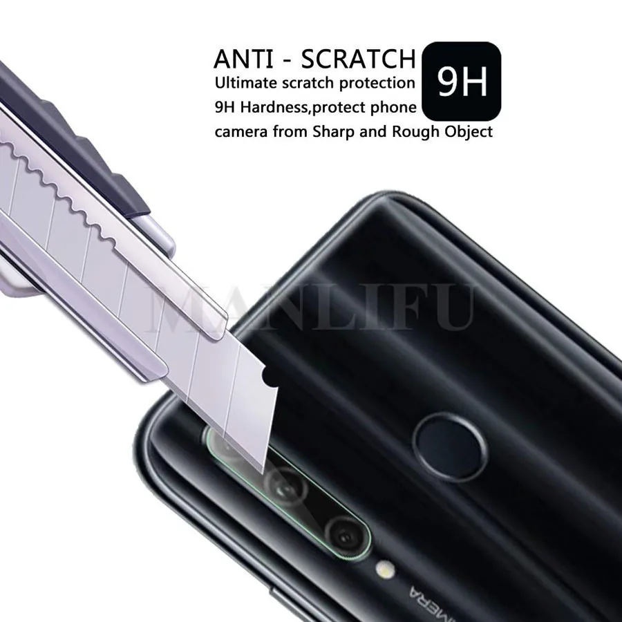 MANLIFU 2Pcs/Lot Back Camera Lens Clear Tempered Glass Protector for Honor 20 YAL-AL10 Honor 20 Pro 10i V20 Glass on Honor 20S