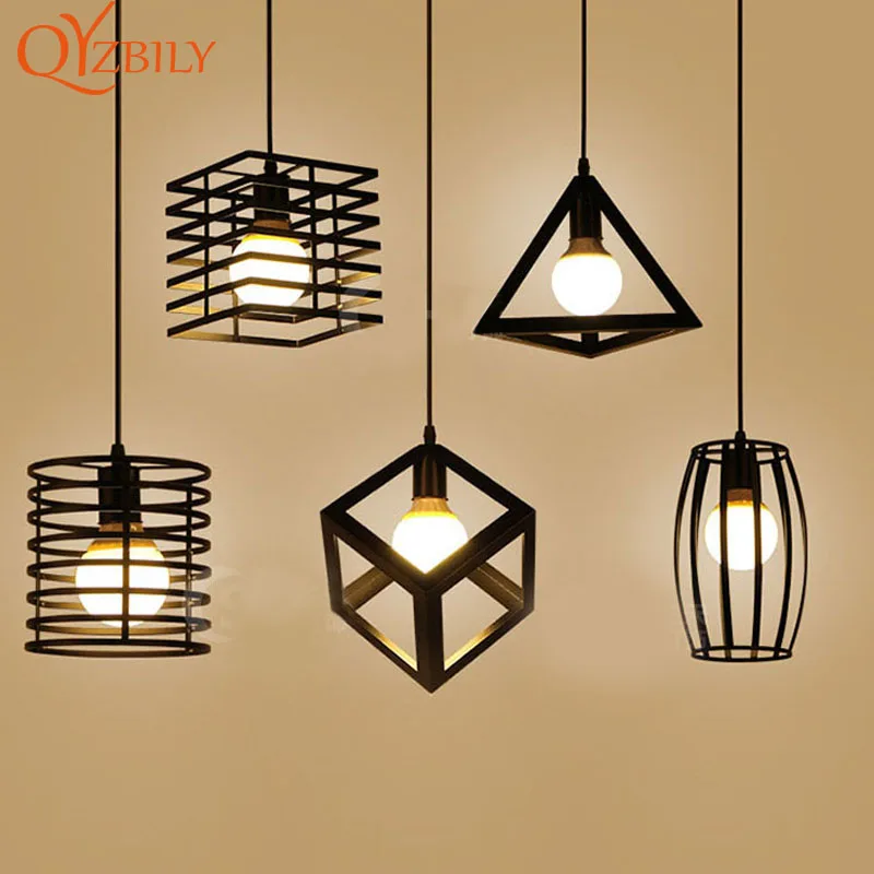 Современный подвесной светильник промышленный винтажный светодиодный в стиле