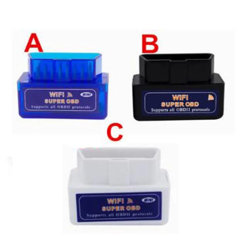 Бесплатная доставка Супер Мини ELM327 WIFI V1.5 OBD2 автомобильный диагностический