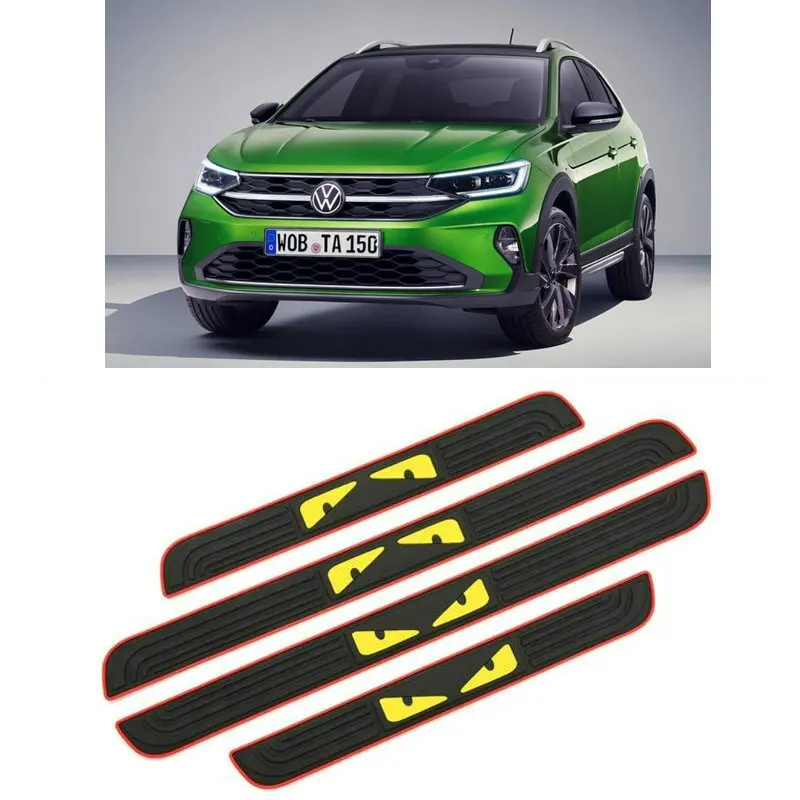 

4 шт., наклейки на порог автомобиля VW BORA CADDY CC crafter PHAETON MULTIVAN ROUTAN SCIROCCO SHARAN
