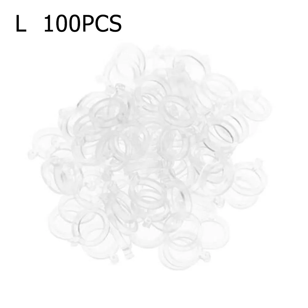 

100Pcs White PE Pellet Lure Bait Bandage Elastic Transparent High Quality For Carp Coarse Fishing Tackle Band Gear Accessories