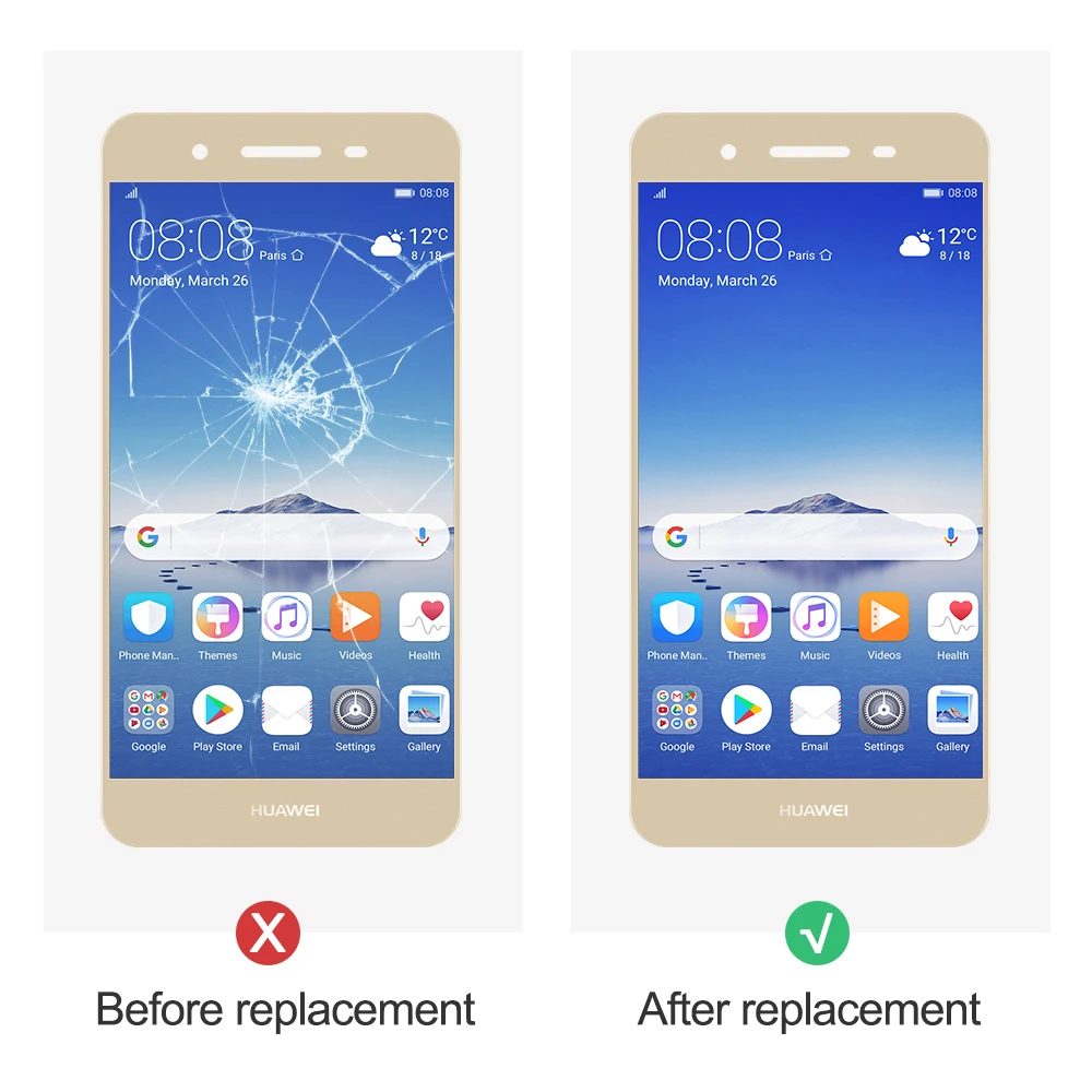 5 0 дюймов для Huawei Enjoy 5S GR3 TAG-L21 TAG-L22 TAG-L03 TAG-L01 TAG-L23 ЖК-дисплей с сенсорным экраном и