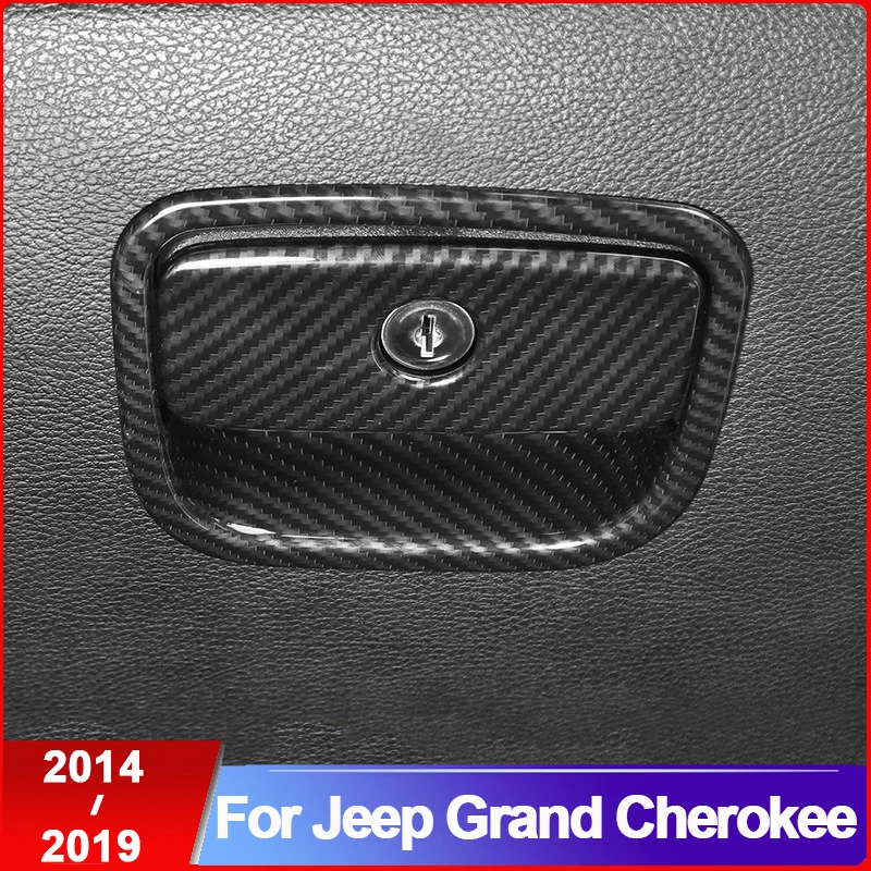 Чехол для ручки двери ящика хранения автомобиля Jeep Grand Cherokee 2014-2020 годов.