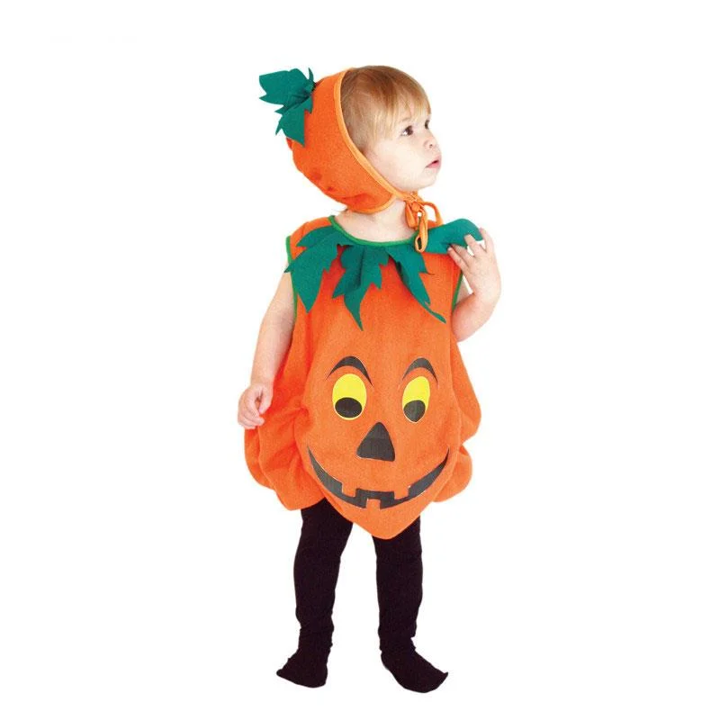 

Костюмы на Хэллоуин, Детский костюм тыквы, косплей Милая тыква, костюм для девочки, мальчика, нарядное платье, наряд