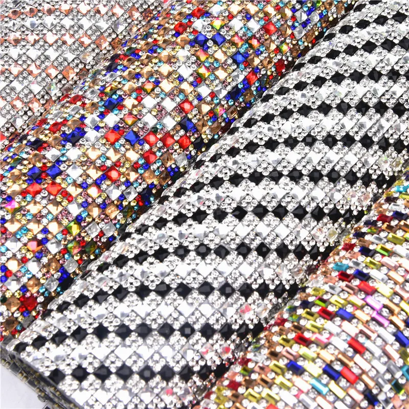 24X4 0 см/лист прямоугольник Цвет алмаз Стикеры с украшением в виде кристаллов