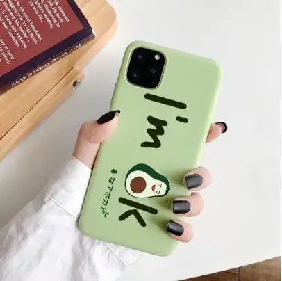 Чехол для телефона iPhone 11 Pro X 6 6s 7 8 Plus XR XS Max Узор Матовый Мягкий ТПУ чехол Капа Fundas