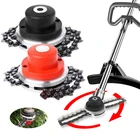 Универсальная цепь для резания газона M10, металлическая цепь для триммера 65Mn, для бензопилы, аксессуары для резки сорняков, электроинструмент для сада