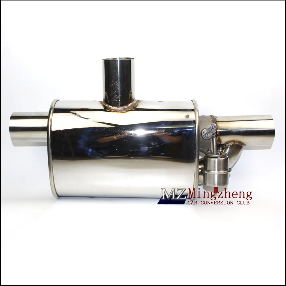 

2-3" Exhaust System Stainless Steel Electric Exhaust CutOut Valve With Electronic Remote Control Switch Muffler exhaust pipe