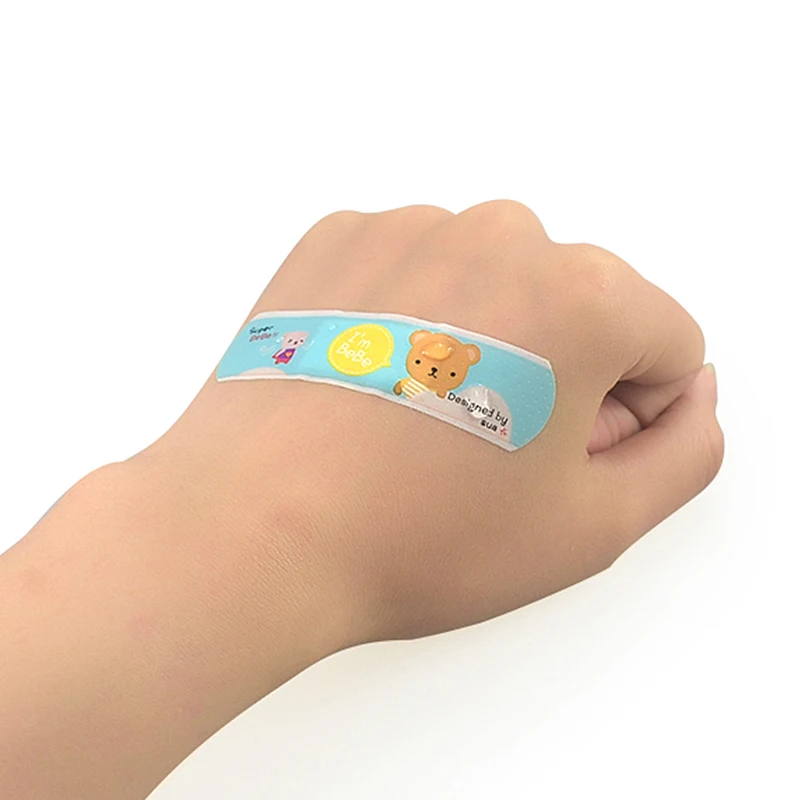 

20Pcs Waterproof Breathable Cute Cartoon Band Aid Hemostasis Adhesive Bandages Sterile Stickers First Aid Emergency Kit