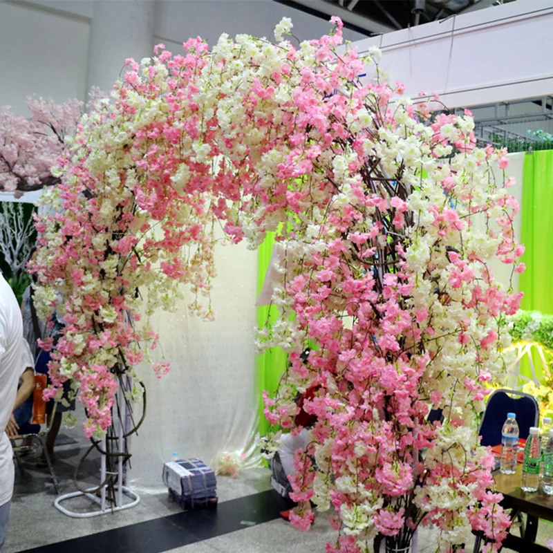 

Artificial Trees Silk Cherry Vertical Wedding Party Blossom Flowers Decor