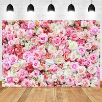 wedding floral wall photography backdrop happy birthday party baby shower curtain flower photo background banner decoration prop
