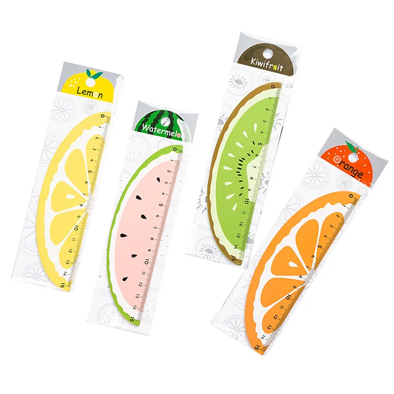 15 см милый кот прямая Линейка деревянные канцелярские Инструменты Мультфильм