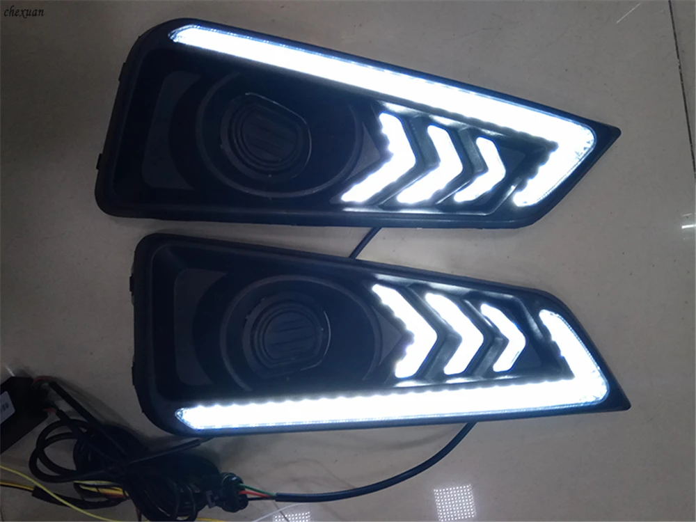 CSCSNL 2 шт. светодиодные противотуманные фары светильник для honda city 2015 2016