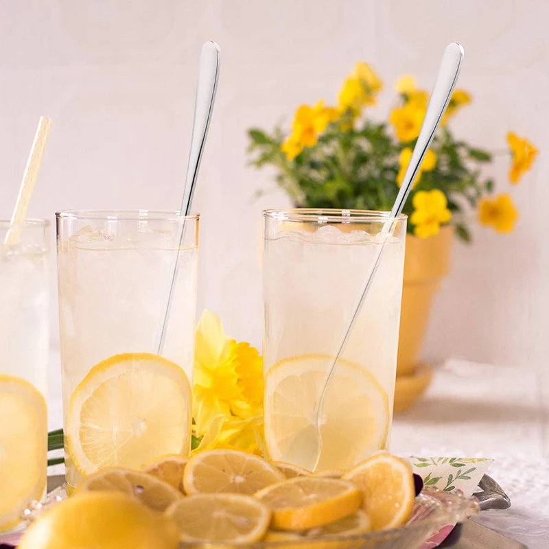 LUDA длинная чайная ложка со льдом кофейная для мороженого Коктейльные ложки