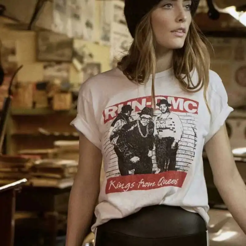 Супершикарные белые женские футболки хлопковая Футболка с графическим рисунком