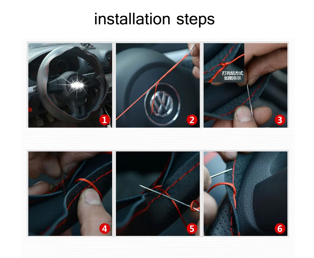 Ручной шитье DIY PU чехол рулевого колеса автомобиля для Porsche Jeep Dodge Journey JUVC/зарядное устройство/DURANGO/CBLIBER/SXT/Дротика