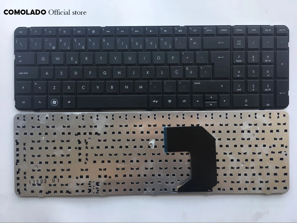 PO Portugal клавиатура для HP Pavilion G7 1000 1100 G7T R18 1200 1001 черная ноутбука|Клавиатуры замены| |