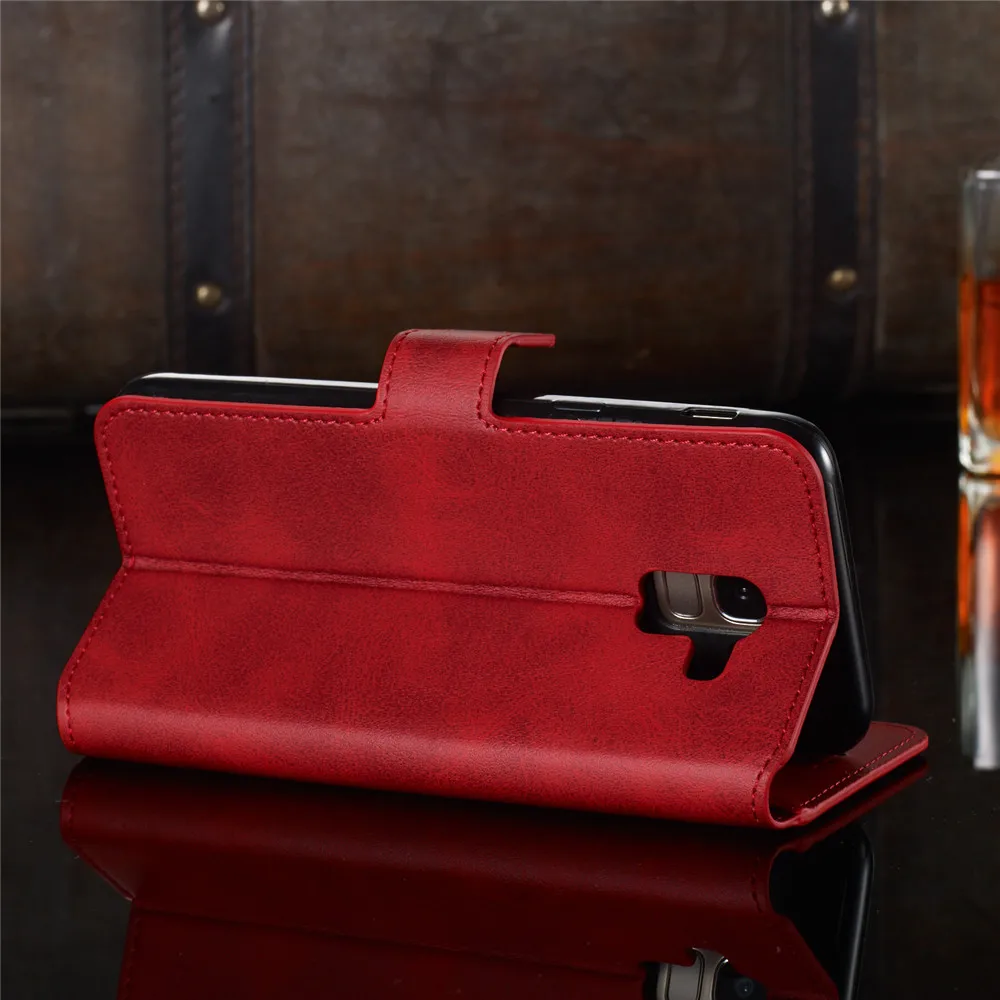 Ретро Магнитный Кошелек Книга Кожаный откидной обложка защитный Чехол на для