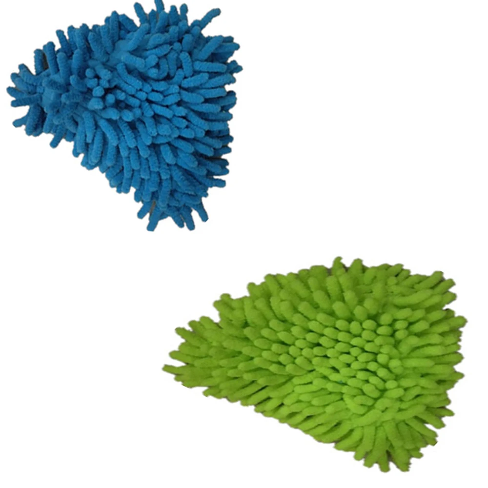 2 шт./лот мини швабра тканевая головка синель треугольник маленькая насадка для