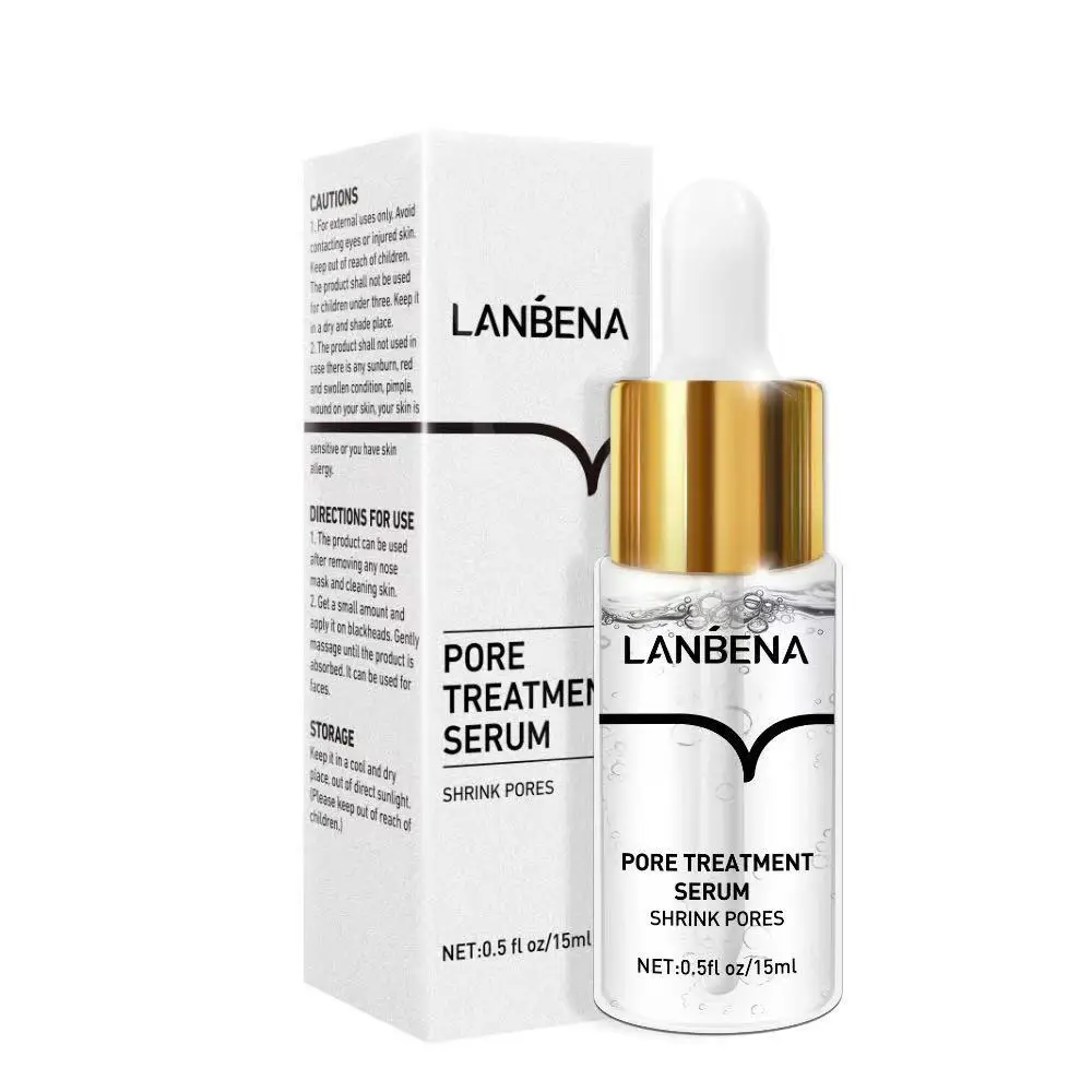 

Pore Treatment Serum 15ml Blackhead Remover Nose Mask Pore Strip Peeling Acne Treatment Pore Refining Minimizer Serum Skin Care